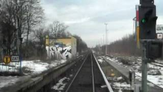 Führerstandsmitfahrt SBahn Berlin WeddingWilhelmsruh [upl. by Martel]