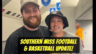 Southern Miss Football amp Basketball Update [upl. by Tychon]