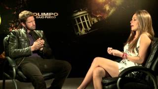 Interview with Gerard Butler  Olympus Has Fallen 2013 [upl. by Pebrook173]