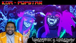 KDA  POPSTARS LEAGUE OF LEGENDS MUSIC VIDEO REACTION amp ANALYSIS  RIOT WHY YOU DO DIS [upl. by Prue]