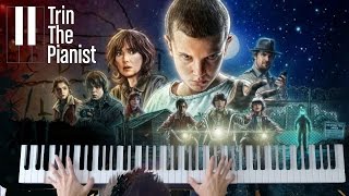 Stranger things Main theme piano improvisation [upl. by Emmuela]