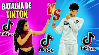 BATALHA DE TIKTOK GUILHERME LIMA VS EMILLY Quem ganhou [upl. by Lily]