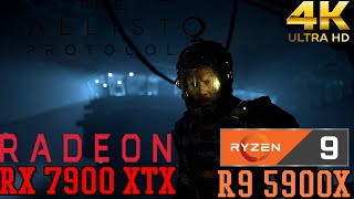 The Callisto Protocol RX 7900 XTX Ryzen 9 5900X Native 4K Settings [upl. by Dygert]