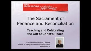 Sadlier Webinar The Sacrament of Penance and Reconciliation [upl. by Durwood746]