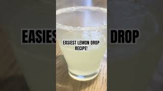 EASIEST LEMON DROP RECIPE lemondrop drink [upl. by Denoting]