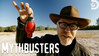 Can You Shoot a Grenade Out of the Air  MythBusters  Discovery [upl. by Flavia514]