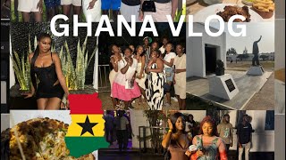 GHANA TRAVEL VLOG  3 weeks in GHANA  Promiseland Partying Labadi Beach Food  more [upl. by Coletta]