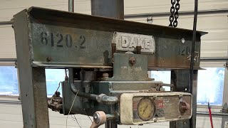 I Bought A Dake 50 Ton Press That Has Been Sitting Outside For Years [upl. by Banquer]