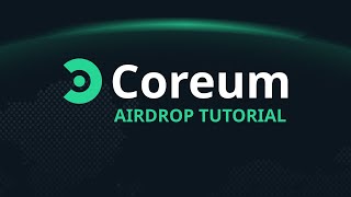 CORE Airdrop Tutorial  How to Create a Coreum Trustline [upl. by Pitzer]