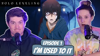 JINWOO CANT CATCH A BREAK  Solo Leveling Wife Reaction  Ep 1x1 “Im Used to It” [upl. by Mcquoid25]