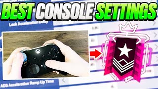 Champion BEST Settings amp Sensitivity  Rainbow Six Siege Console [upl. by Lebezej]