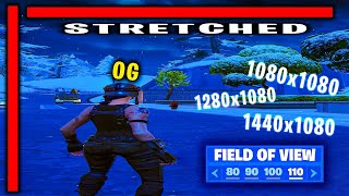 How to change FORTNITE stretched resolution ezfnera FORTNITE OG [upl. by Merce]