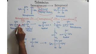 Photoreduction of benzophenone [upl. by Sucramal]