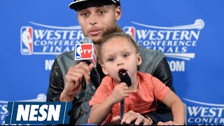 Riley Curry Celebrates Birthday By Doing Whip And Nae Nae [upl. by Greenebaum]