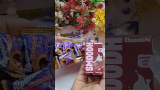 Alpenliebe Eclairs plus smoodh chocolate shakeyoutubeshort viralvideo popsicle [upl. by Suirradal]