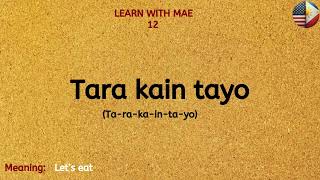 PART 61 25 MUSTKNOW Tagalog Phrases  Learn Tagalog with Mae ENGLISH  TAGALOG VOCABULARY [upl. by Cirad]