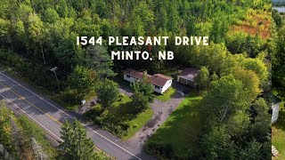 1544 Pleasant Drive Minto NB Home For Sale  Video Walkthrough [upl. by Audra]