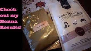 My first Experience With Henna Dye  Henna Color Lab review [upl. by Wallas]