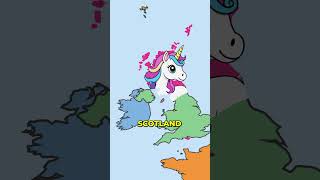 This Country Has Unicorn As National Animal geography maps scotland [upl. by Balfour]