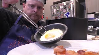 Tank Cooks Bacon and Eggs in the Air Fryer [upl. by Mahmud]