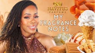 MY NAVITUS PERFUME NOTES  NEW EPIC VANILLA GOURMAND FRAGRANCE [upl. by Atteoj]