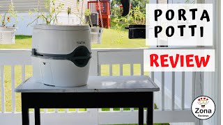 THETFORD Porta Potti ❤️ Portable Toilet ⭐️ FULL REVIEW ⭐️ [upl. by Moshe]