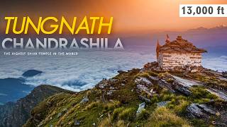 TUNGNATH  CHANDRASHILA TREK in SEPTEMBER  Chopta Trek Guide  Drone View  Uttarakhand Beauty [upl. by Clarice]