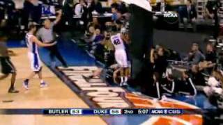 Duke Butler 2010 NCAA Final Highlights [upl. by Yzmar]