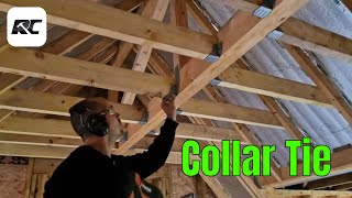 Collar Tie roof construction made easier [upl. by Aryaz196]