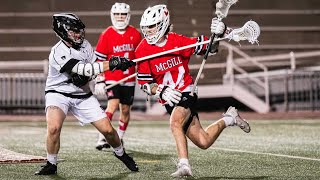 2023 CUFLA Baggataway Cup Semifinals McGill vs Carleton  Mens Lacrosse  Full Game [upl. by Atinra]