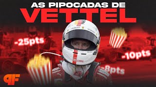 TODOS OS ERROS DO VETTEL QUE CUSTARAM O TÍTULO DE 2018  Primeira Fila [upl. by Sweet]