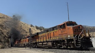 4K TEHACHAPI TRAINS PART 2 JUNE 2022 [upl. by Ahsiel]