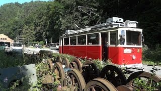 Kirnitzschtalbahn  Bad Schandau tramway [upl. by Arahsat455]