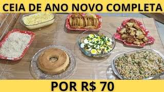 CEIA DE ANO NOVO COMPLETA POR R70 [upl. by Messab]