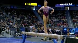 Kat Levasseur NearPerfect 9975 Beam Ann Arbor Regional Final 4624 [upl. by Asilec]