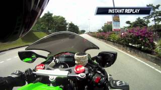 ZX10R 2011 speed and urban test [upl. by Asiram]