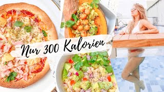 Rezepte unter 300 Kalorien I Nudelsalat Pizza Gefüllte Süßkartoffel I gesunde Gerichte Abnehmen [upl. by Felicle]