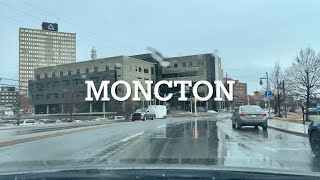 Moncton New Brunswick Canada Downtown area [upl. by Sauveur]