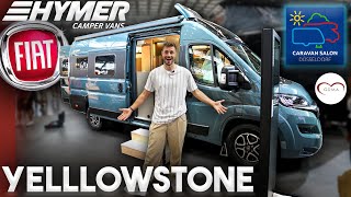 🟡 Hymer Yellowstone  Fiat Camper Van Neuheiten 2023 💯  Caravan Salon Düsseldorf  GÜMA TV [upl. by Marchall]