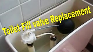 How To Replac Toilet Fill Valve [upl. by Gardas]