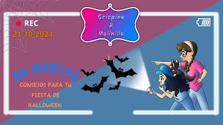 Crispina amp Molinilla  Consejos para tu fiesta de Halloween 21102024 🧟‍♀️ [upl. by Hattie]