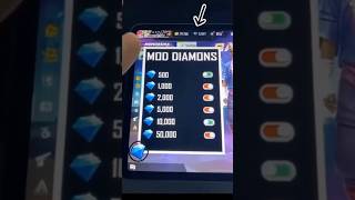 free diamond in free fire👀👀free fire diamond hack freefire shorts trending gaming [upl. by Bessy]