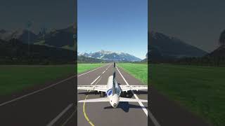 Innsbruck Landing  MSFS  aviation avgeek microsoftflightsimulator proshot8311p [upl. by Krissie339]