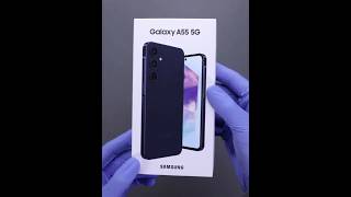 Samsung galaxy A55 Unboxing ✅ [upl. by Yeldud757]