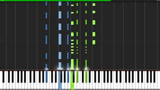 Star Wars Main Theme Piano Tutorial Synthesia  Popular Piano Improv [upl. by Tnecillim]