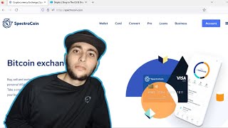 شرح طلب بطاقة فيزا كارد سبيكتروكوين تدعم جميع الدول العربية Spectrocoin [upl. by Relluf98]