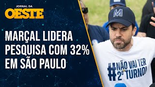 Pesquisa mostra Pablo Marçal liderando corrida eleitoral em São Paulo [upl. by Ezaria]