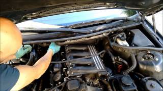 BMW 320d e46 1999 136CV disassemble the intake manifold [upl. by Itnuahsa]