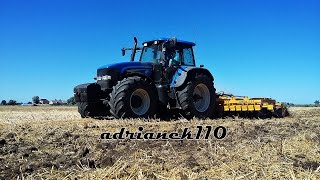 Talerzowanie New Holland TM190 [upl. by Stevy]