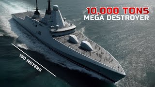 UK Builds 10000 Ton Destroyer Making It The Most Feared Warship On Earth  Navys Type 83 [upl. by Eniamurt786]